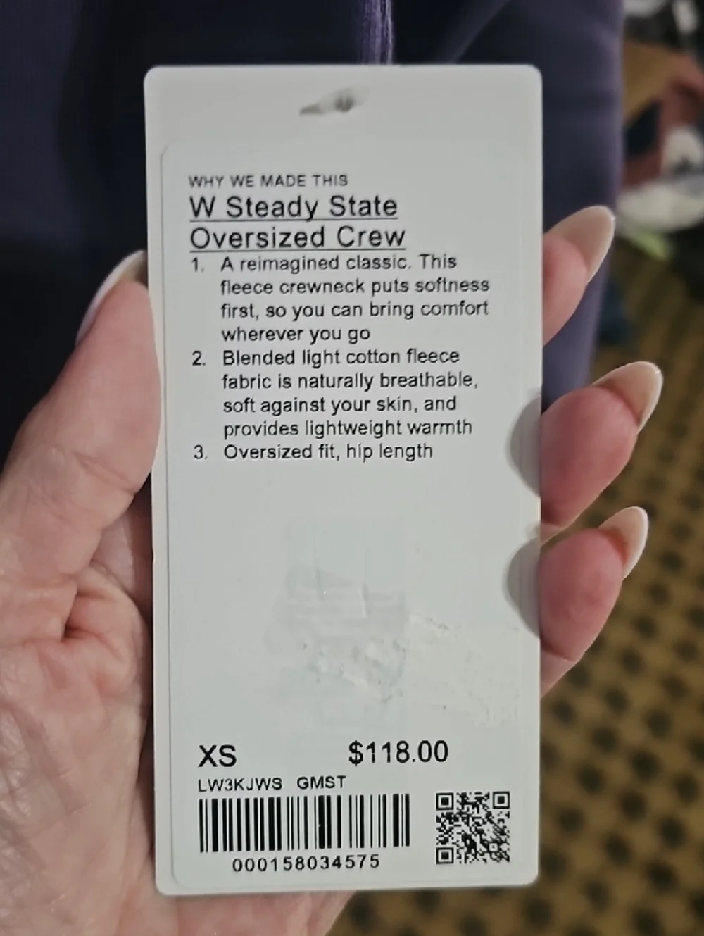 lululemon athletica oversized can